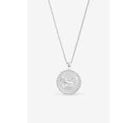 Simply Silver Sterling Silver 925 Zodiac Pendant - One Size Silver