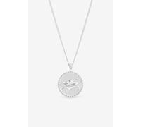 Simply Silver Women's Sterling Silver 925 Zodiac Pendant - Taurus Necklace