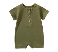 Simply Solids Organic Baby Boys 2-Piece Short Set - Organic Cotton, for 0-12 Months, Blue/White#G