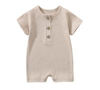 Simply Solids Organic Baby Boys 2-Piece Short Set - Organic Cotton, for 0-12 Months, Blue/White#G