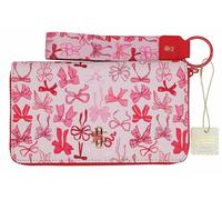 Simply Southern Designer Print Wallet with Matching Key Fob, Bow, Fashion