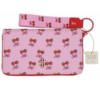 Simply Southern Designer Print Wallet with Matching Key Fob, Cherry, Fashion