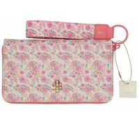 Simply Southern Designer Print Wallet with Matching Key Fob, Light Blossom, Fashion
