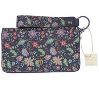 Simply Southern Designer Print Wallet with Matching Key Fob, SPC Flower, Fashion