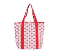 Simply Southern Holiday Scalloped Tote Bag, Multicolor, L