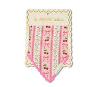 Simply Southern Pawsome Pet Bandana for Dogs and Cats (Cherry Stripe)