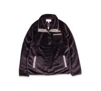 Simply Southern Simply Soft Pullover, Quarter Button Snap Closure, Quilted Fleece, Youth, Black, L