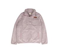 Simply Southern Simply Soft Pullover, Quarter Button Snap Closure, Quilted Fleece, Youth, Frost Gray, L