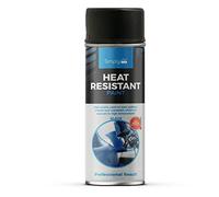 Simply SP-010 Black Heat Resistant Spray Paint 400ml - High Adhesion - Temperature Resistant up to 300 Degrees - Wear Resistant & Scratch Free - Multiple Application