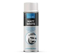 Simply SP-019 Matte White Spray Paint 500ml - Fast Drying, Non-Fading & UV Resistant - Wear Resistant & Scratch Free