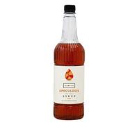 Simply Speculoos Caramelised Biscuit Syrup, Vegan & Nut Free Flavoured Syrup for Coffee, Cocktails & Baking (1 Litre)