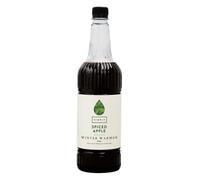 Simply Spiced Apple Winter Warmer Syrup, Vegan and Nut Free Flavoured Syrup for Hot Drinks (1 Litre)
