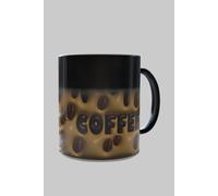 Simply Stunning Mugs Amazing Handcrafted Ceramic Heat-Sensitive Magic Coffee Mug in Black Simply Stunning Mugs Black