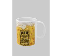 Simply Stunning Mugs Best Dad Ever' Handcrafted Ceramic Mug - The Man, The Myth, The Legend in White Simply Stunning Mugs White