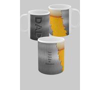 Simply Stunning Mugs 'Best Dad Ever' Handcrafted Personalised Ceramic Mug The Perfect Gift for Dad in White Simply Stunning Mugs White