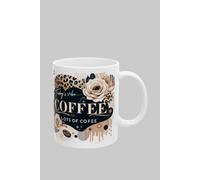Simply Stunning Mugs Handcrafted Ceramic Coffee Mug 'Today's Vibe: Lots of Coffee' in White Simply Stunning Mugs White