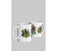 Simply Stunning Mugs Handcrafted Irish Dance-Themed Ceramic Mug in White Simply Stunning Mugs White