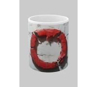 Simply Stunning Mugs Personalised Letter O & Name Mug with Textured Red Plaid 3D Design in White Simply Stunning Mugs White