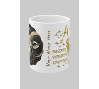 Simply Stunning Mugs Zodiac Ceramic Mug Aries - Ram - Handcrafted Elegance for Every Star Sign in White Simply Stunning Mugs White