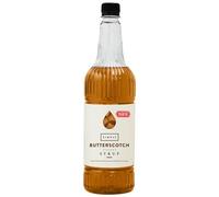 Simply Sugar Free Butterscotch Syrup, Low Calorie, Vegan & Nut Free Flavoured Syrup for Coffee, Cocktails & Baking (1 Litre)