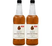 Simply Sugar Free English Toffee Syrup 1 Litre (Pack of 2)