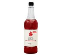Simply Sugar Free Pomegranate Syrup, Low Calorie, Vegan & Nut Free Flavoured Syrup for Coffee, Cocktails & Baking (1 Litre)