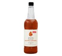 Simply Sugar Free Salted Caramel Syrup, Low Calorie, Vegan & Nut Free Flavoured Syrup for Coffee, Cocktails & Baking (1 Litre)