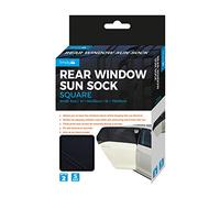 SIMPLY CAR Pack of 2 Small Square Sun Sock - SUN10- you get 17