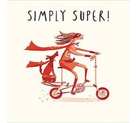Simply Super Embossed Illustrated Birthday Greeting Card Livin' It Cards 451959