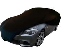 Simply SWCC3 Supersoft Indoor Cotton Car Cover - Large, Black