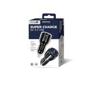 Simply SUSB02 Dual USB QC 3.0 5v/1.0A Super Fast Charge Car Charger with LED Light Indicators for Apple Android and OtherUSB Devices