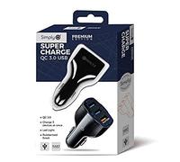 Simply SUSB03 Triple USB QC 3.0 5v/2.1A Super Fast Charge Car Charger with LED Light Indicators for Apple Android and Other USB Devices