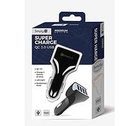 Simply SUSB04 Quadruple USB QC 3.0 5v/3.1A Super Fast Charge Car Charger with LED Light Indicators for Apple Android and Other USB Devices