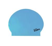Simply Swim Adult Solid Colours Latex Swim Cap - Sky Blue