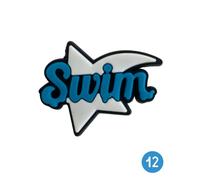 Simply Swim Swimming Shoe Charms - Style 12