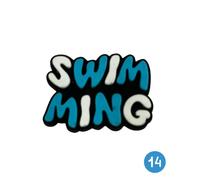 Simply Swim Swimming Shoe Charms - Style 14