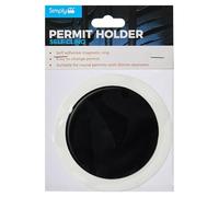 Simply TL9000 Self Cling Tax Disc Holder - Black
