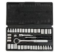 Simply Tools 40PC 1/4 & 3/8 Inch Drive Socket Set
