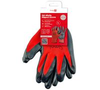 Simply Tools Latex Free Nitrile Coated Work Gloves Large Large Red/Black