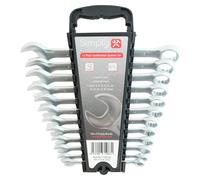 Simply Tools TSET21 12pc Combination Spanner Set 8-19mm for DIY and Automotive