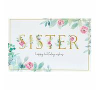 Simply Traditional Sister Birthday Card