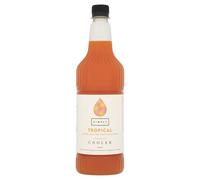 Simply Tropical Cooler, Vegan & Gluten Free Beverage Syrup for Cordial Squash, Cocktails & Mocktails (1 Litre)