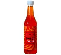 Simply Twist Chilli Flavour Coffee Syrup (485ml) - Add a Spicy Kick to Hot Chocolate, Cocktails & More - Vegan Syrup for Coffee Drinks - For Baristas, Cafés & Creative Home Brewers