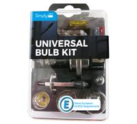 Simply Universal 10 Piece Car Emergency Bulb Fuse Spares H1 H4 H7 Kit Set