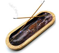 Simply Vedic’s Incense Stick Holder and Burner, Ash Catcher and Tray for Home Décor, 11 Inch Long