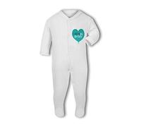 Simply Wall Art - I love my Big Brother! (Heart) - Baby Grow Suit, 0-3 Months, Girl or Boy, New Born to 24mth White