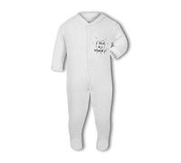 Simply Wall Art - I love my Mummy! Heart - Baby Grow Suit, 0-3 Months, Girl or Boy, New Born to 24mth White
