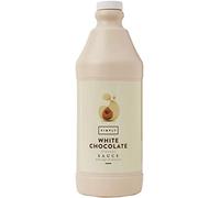 Simply White Chocolate Sauce, Topping Sauce in Pourable Easy Squeeze Bottle for Ice Cream, Waffles, Pancakes, Coffee & Milkshake (2.5 kg)