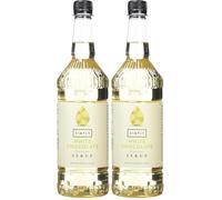 Simply White Chocolate Syrup 1 Litre (Pack of 2)