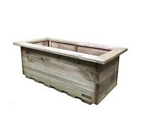 Simply Wood Signature Tanilised Trough Wooden Garden Planter - Extra Large - Sale!!